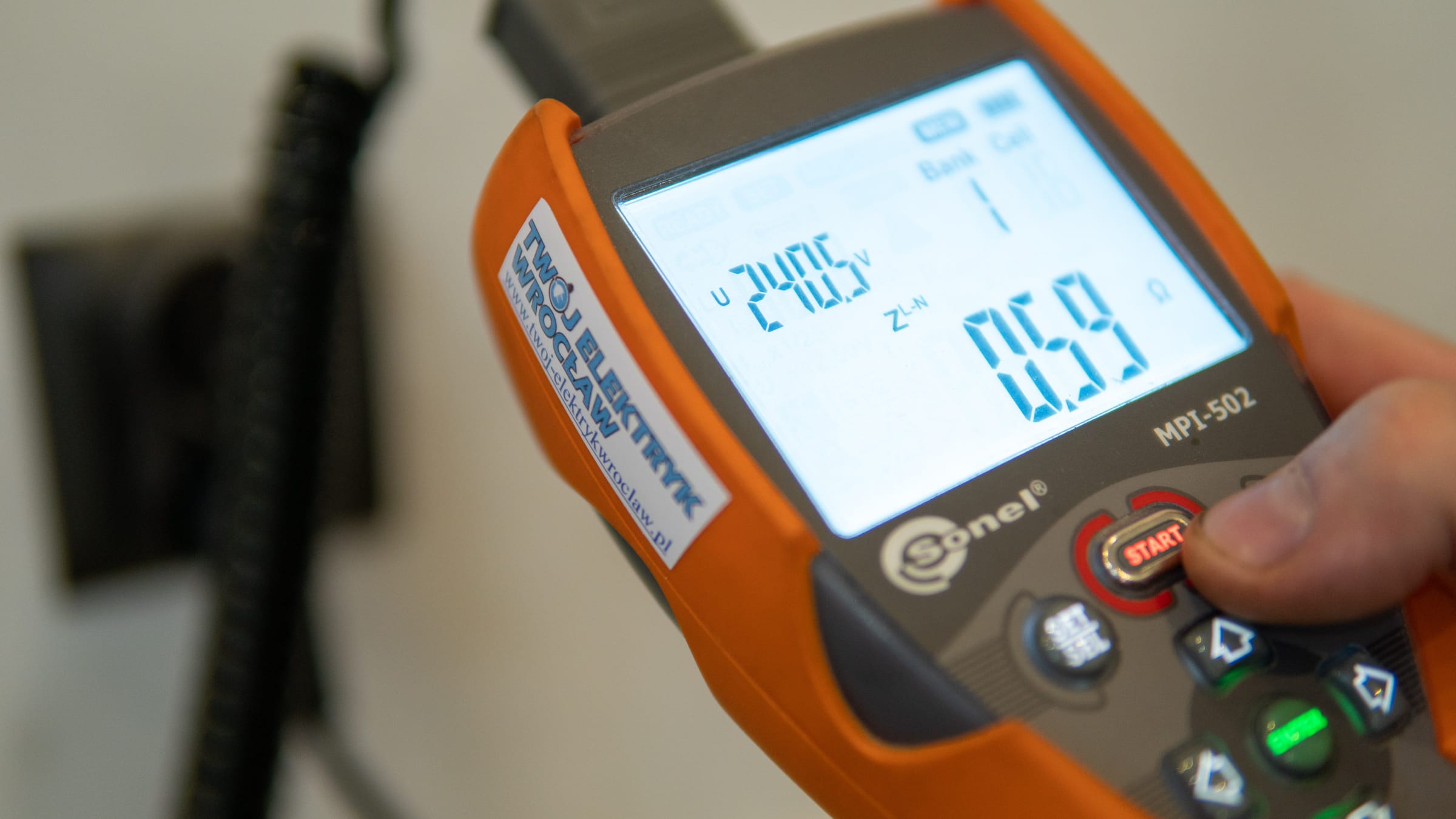 miernik instalacji elektrycznych