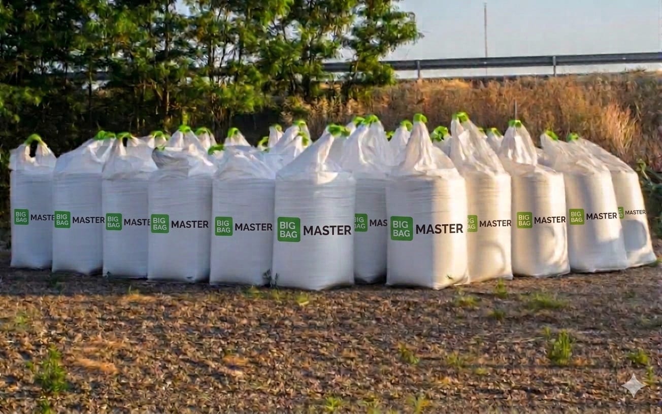 Big bagi do recyklingu, kamieni i kostki granitowej – oferta Big Bag Master dla przemysłu